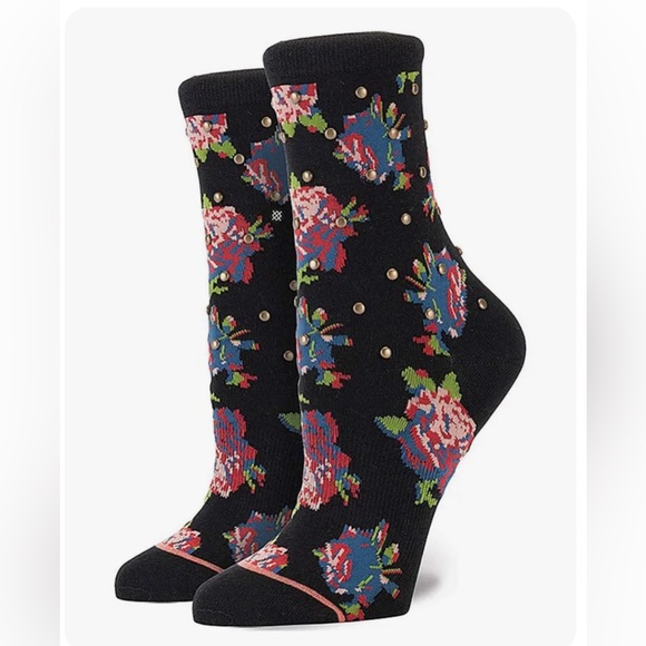 Stance Midnight Rose Studded & Zodiac Sagittarius Socks Size S/M - Picture 5 of 9